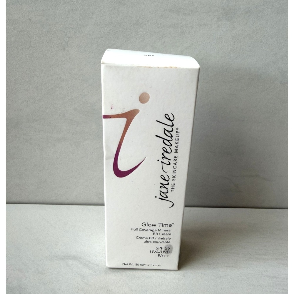 Jane Iredale Glow Time BB Cream SPF 25 BB6 New in Box Rare!